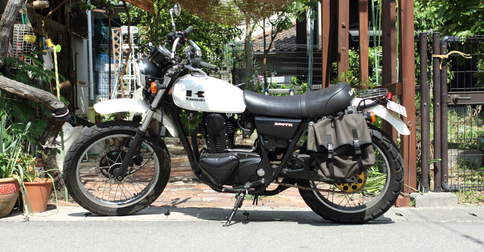 バイクのチェーン掃除を簡単にする方法。